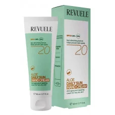 Крем для рук Reveule SPF 20 щоденний сонцезахисний з алое вера 80 мл